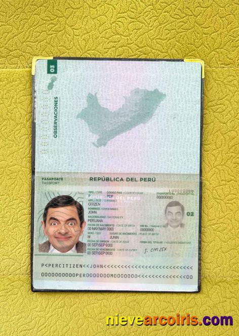 Peru pass photolook